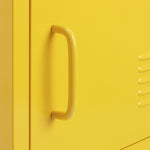 Habitat Stevie 1 Door Bedside Table - Mustard