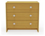 Seville 2 Piece 1 Door Wardrobe Set - Oak