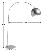 Habitat Wilderness Large Arc Floor Lamp