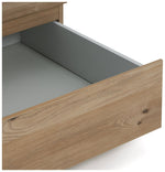 Jenson 2 Door 2 Drawer Mirror Wardrobe - Oak Effect | Mirror wardrobe oak finish