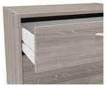 Seville 2 Piece 1 Door Wardrobe Set - Grey & Oak ( B Grade )
