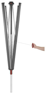 Vileda 50m Sun-Rise Outdoor Clothes Airer