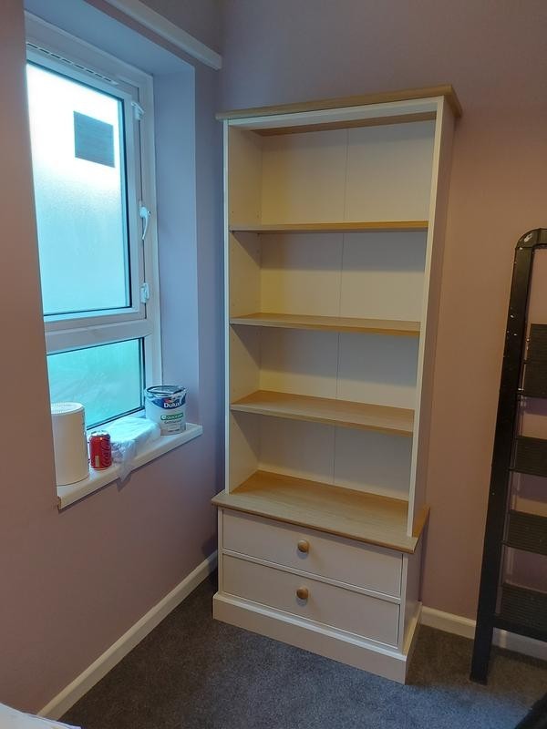 Home Winchester Bookcase Natural | Wooden Storage Shelving Display Unit