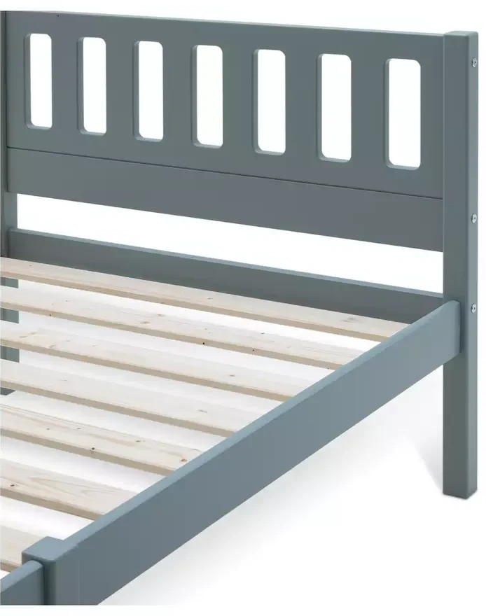 Ronnie Single Bed Frame - Duck Egg Blue (B Grade)