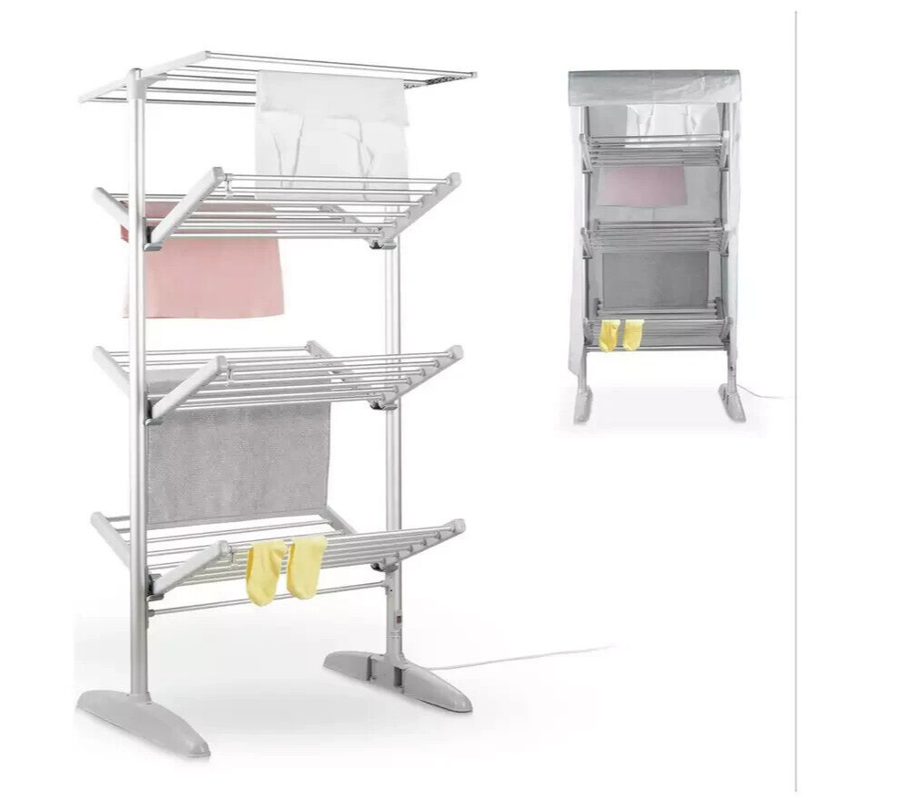 Minky Sure Dri 23m 4 Tier Heated Clothes Airer ( NO Cover )