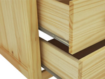 Home Scandinavia 2 Door 2 Drawer Wardrobe Pine | Bedroom Storage Furniture Unit