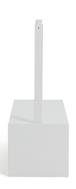 Habitat Rico Rail with Storage Unit White | Kids Clothes Rail Storage Drawers