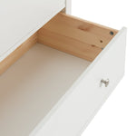Brooklyn 2 Door 2 Drawer Wardrobe - White | White Closet with Drawers