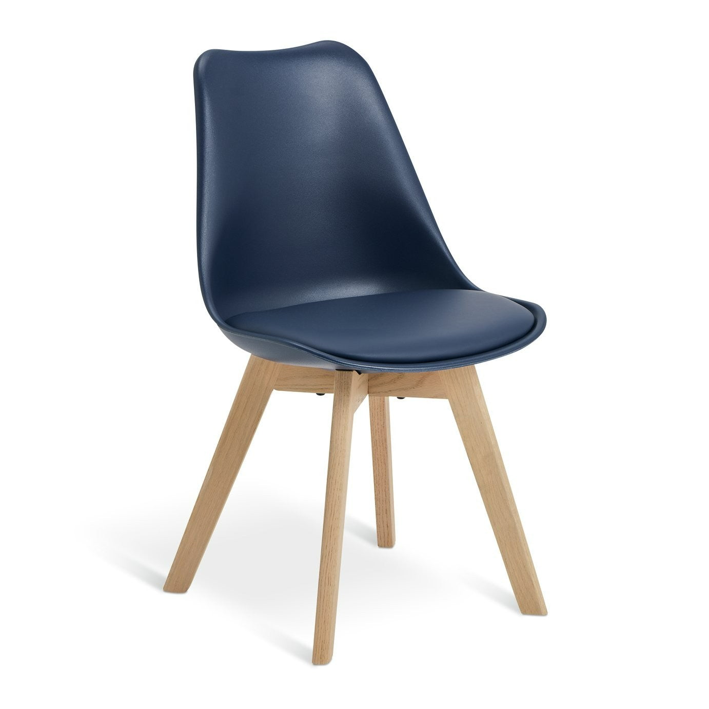 Jerry Pair of Dining Chair - Navy Blue | Classic design chairs