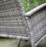 Home Lucia 4 Seater Rattan Effect Garden Sofa Set | Outdoor Patio Lounge