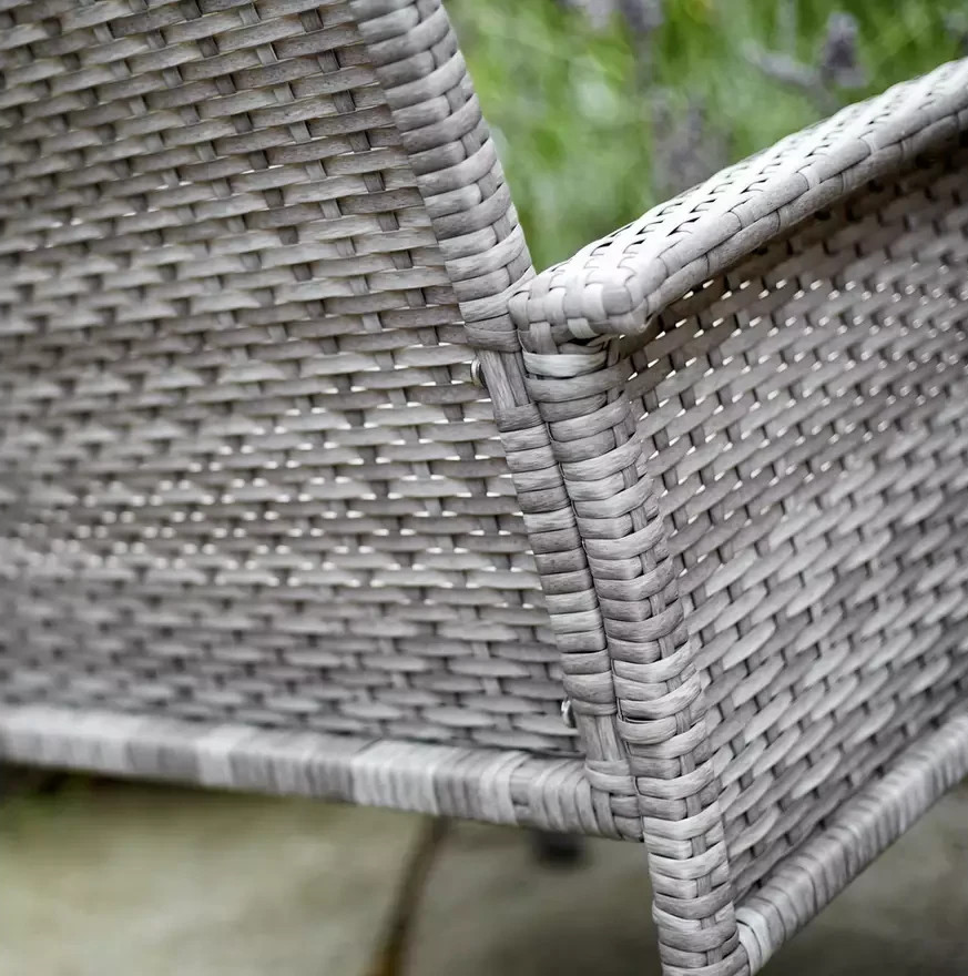 Home Lucia 4 Seater Rattan Effect Garden Sofa Set | Outdoor Patio Lounge