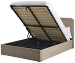 Chadwell Kingsize End Lift Ottoman Bed - Taupe | Relaxed Modern Sleep Solution