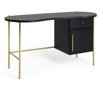Habitat 1 Drawer Jelly Bean Desk - Black ( B Grade 51712 - 51713 )