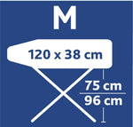 Vileda Star 120 x 38cm Child Safe Ironing Board - Blue | Ironing Table