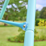 TP Toys Kids Double Swing Set With Glide Ride | Outdoor Playset 4 Seater Garden