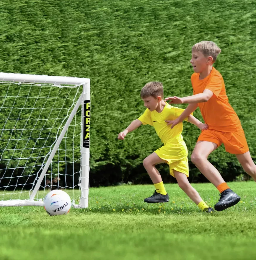 FORZA 6ft x 4ft Football Goal | Garden Football Goal Post Net Soccer Training