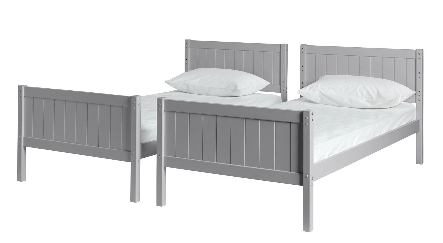 Detachable Bunk Bed Frame - Greys | Convertible Bunk Bed Frame Grey