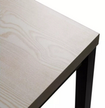 Habitat Zayn Metal 2 Seater Bar Table - Black & Birch ( B Grade 36563 )