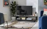 Habitat Home Cubes Large TV Unit Black | Modern Media Stand Living Entertainment