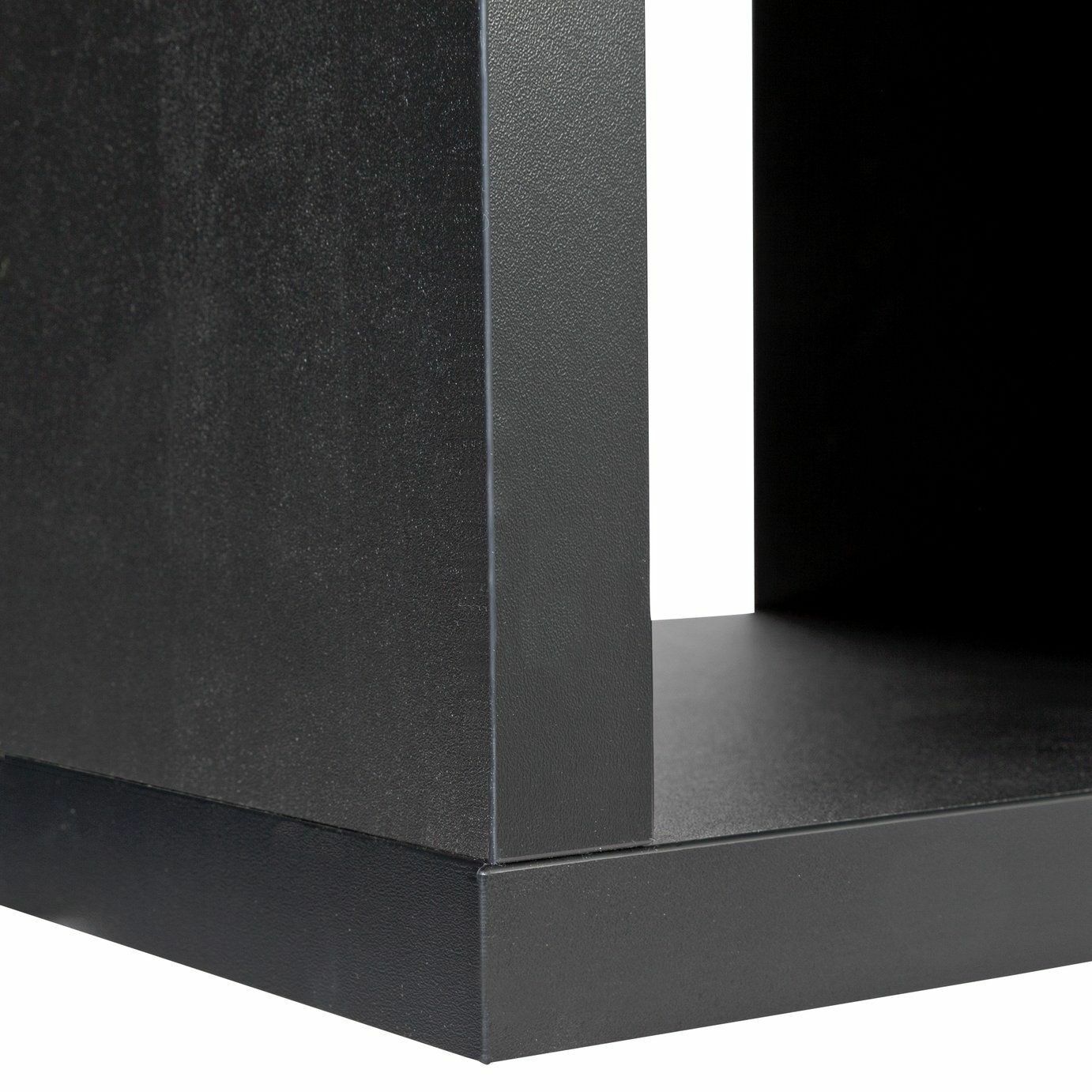 Squares Plus 6 Cube Storage Unit - Black ( B Grade 19891 )