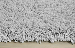 Habitat Noodle Shaggy Plain Rug - Grey - 160x230cm