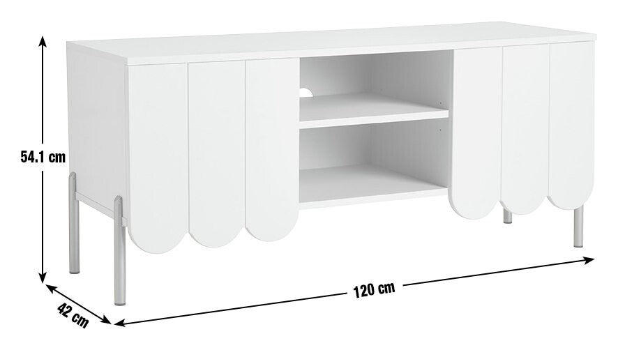 Fala 2 Door TV Unit - Natural