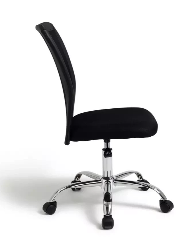 Home Reade Mesh Office Chair Black | Ergonomic Home Office Desk Chair Furniture