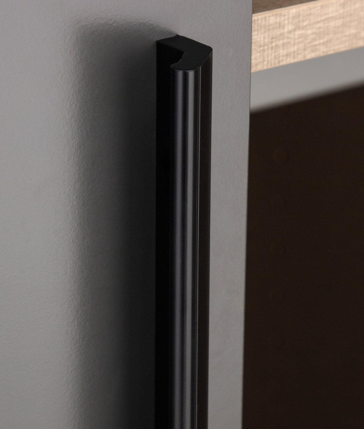 Munich 2 Door Wardrobe - Anthracite | Munich dark wardrobe