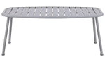 Habitat Nordic Metal Garden Table - Grey - Outdoor Table