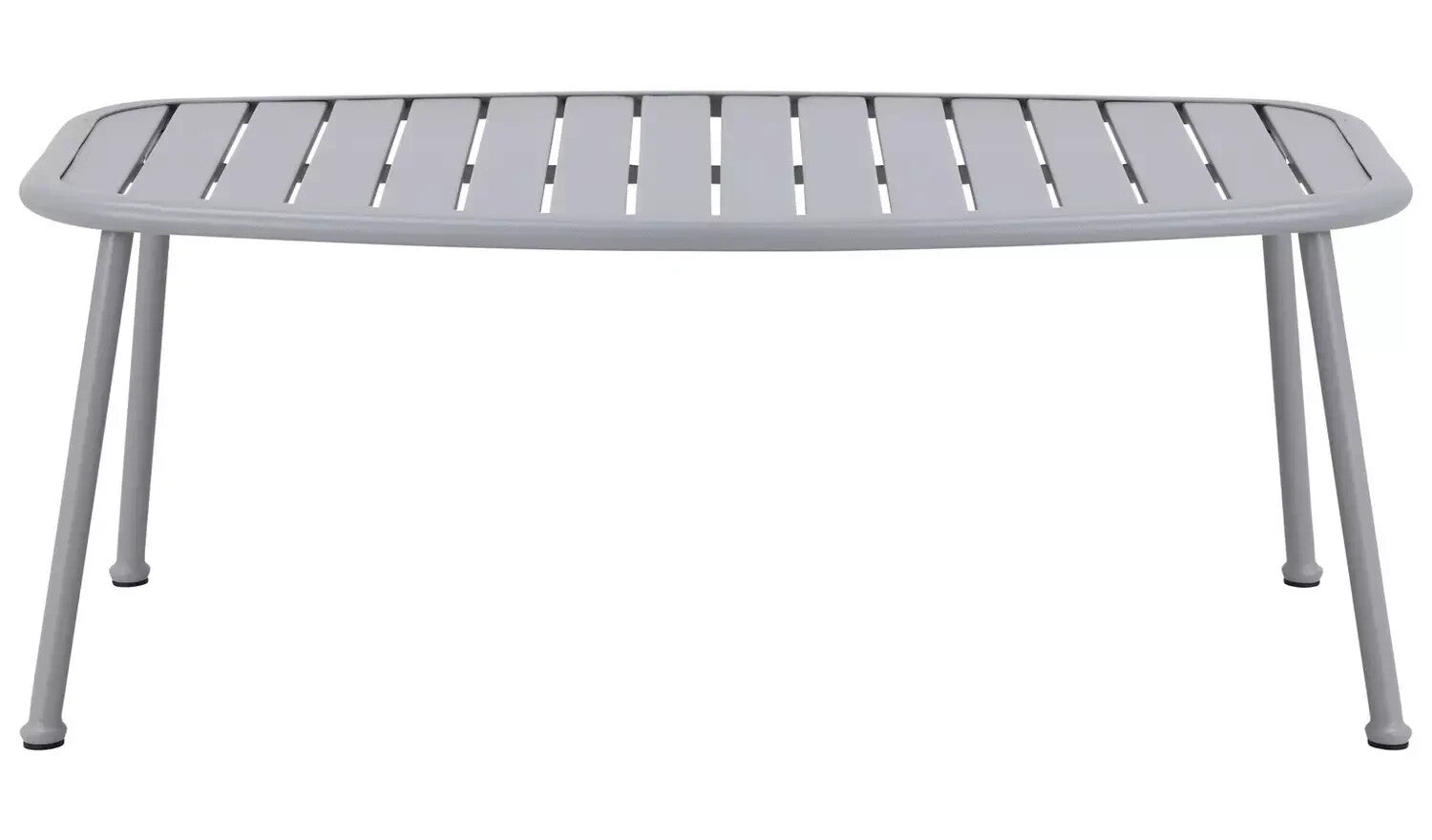Habitat Nordic Metal Garden Table - Grey - Outdoor Table