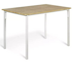 Bolitzo 4 Seater Dining Table - White ( B Grade )