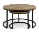 Habitat Nomad Nest of 2 Coffee Tables - Oak ( B Grade 36332 )