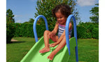 Chad Valley 7ft Kids Garden Slide - Green and Blue