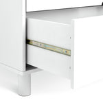 Henri 6 Drawer Chest - White | Stylish Room Arrangement