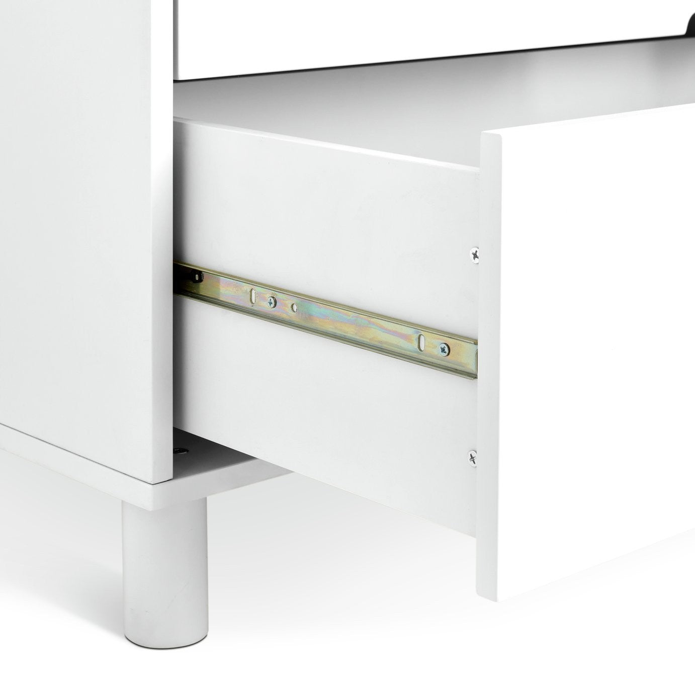 Henri 6 Drawer Chest - White | Stylish Room Arrangement