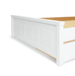 Home Grayson Double Bed - White | Modern Bedroom Style