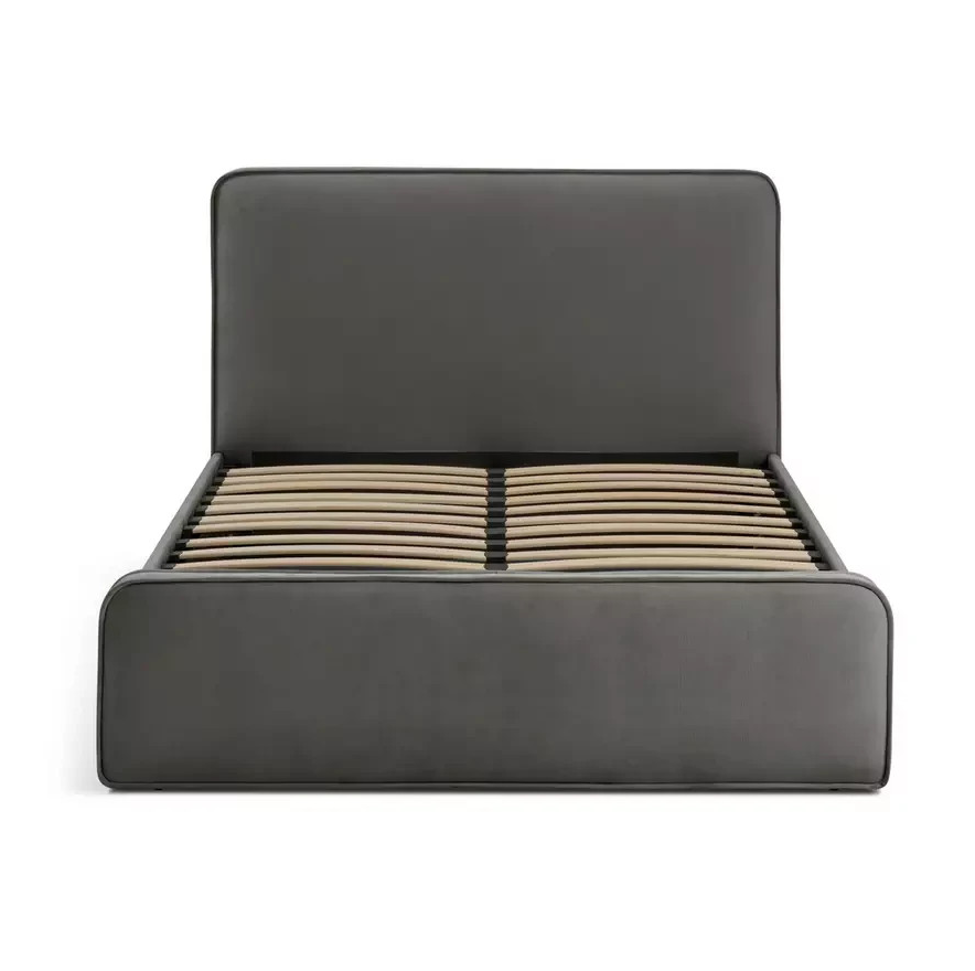 Ruxley Kingsize End Drawer Storage Bed - Grey | Stylish Sleep Space