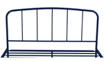 Freja Double Metal Bed Frame - Blue