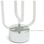 Habitat Sio LED Column Floor Lamp - Chrome