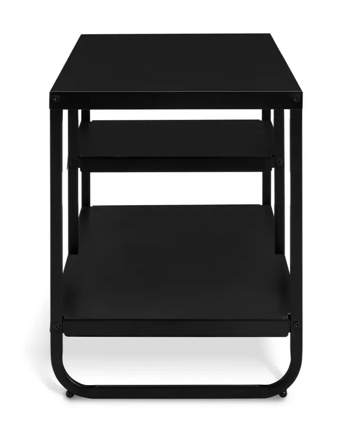 Lorelei TV Unit Black | Modern Living Room TV Stand Cabinet Furniture