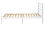 Kaycie Single Bed Frame 3FT With Headboard - Wooden - White - No Mattress
