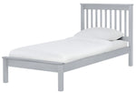 Aspley Single Wooden Bed Frame - Grey | Kids Bedroom Furniture or Guest Bed Fram