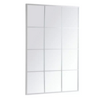Habitat Rectangular Window Mirror - Grey - 120x80cm