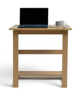 Home Office Desk Beech Effect | Computer Work Study Table Furniture