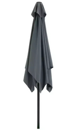 Habitat 2m Square Garden Parasol - Grey | Large Outdoor Umbrella Patio Garden