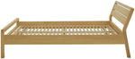 Radius Kingsize Wooden Bed Frame - Oak ( B Grade )
