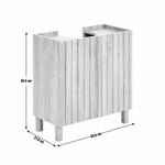 Aliford Undersink Unit - Oak | Ultra-smart Bathroom Space Organizer
