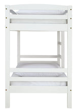 Josie Shorty Bunk Bed Frame - White | Multi Level Sleeping Setup