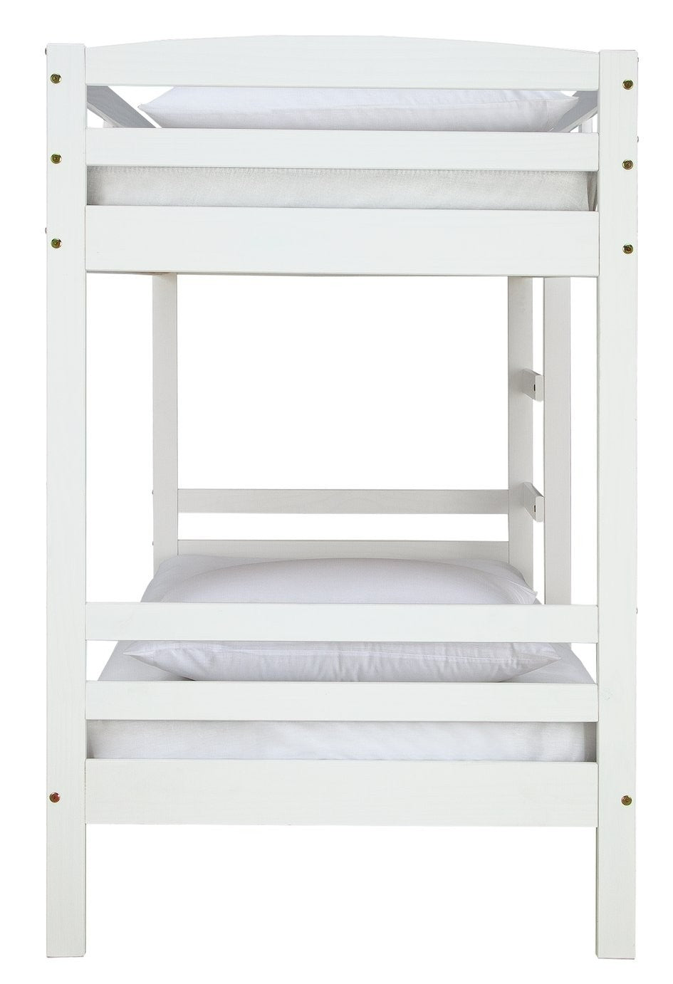 Josie Shorty Bunk Bed Frame - White | Multi Level Sleeping Setup