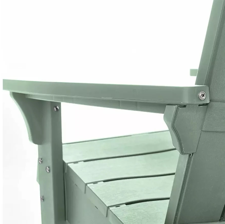 Keter Alpine Adirondack Chair Vintage Green | Outdoor Garden Patio Chair